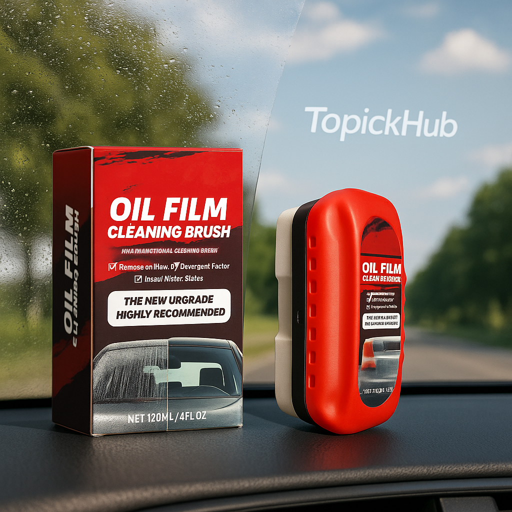 Automotive Oil Film Cleaning Brush