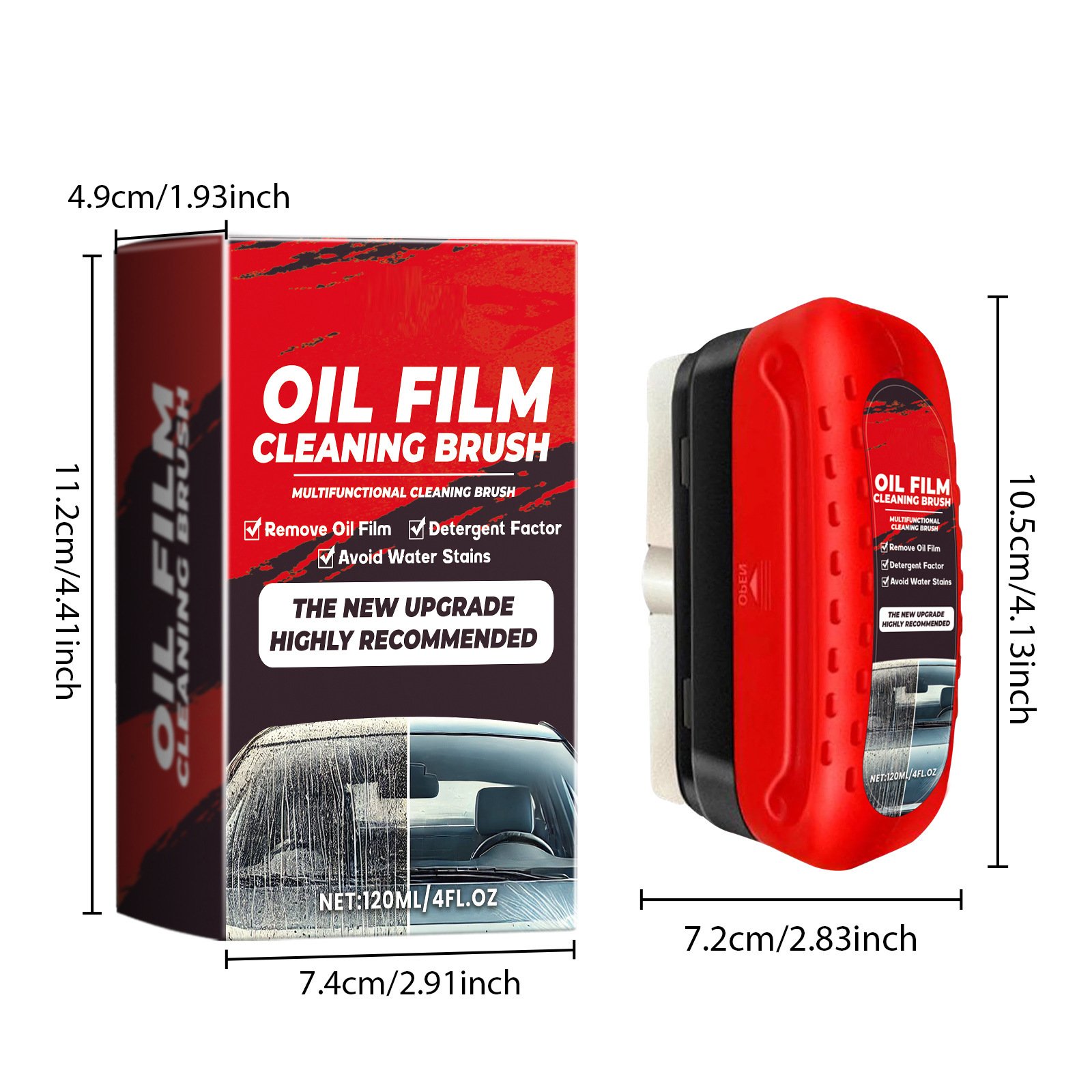 Automotive Oil Film Cleaning Brush